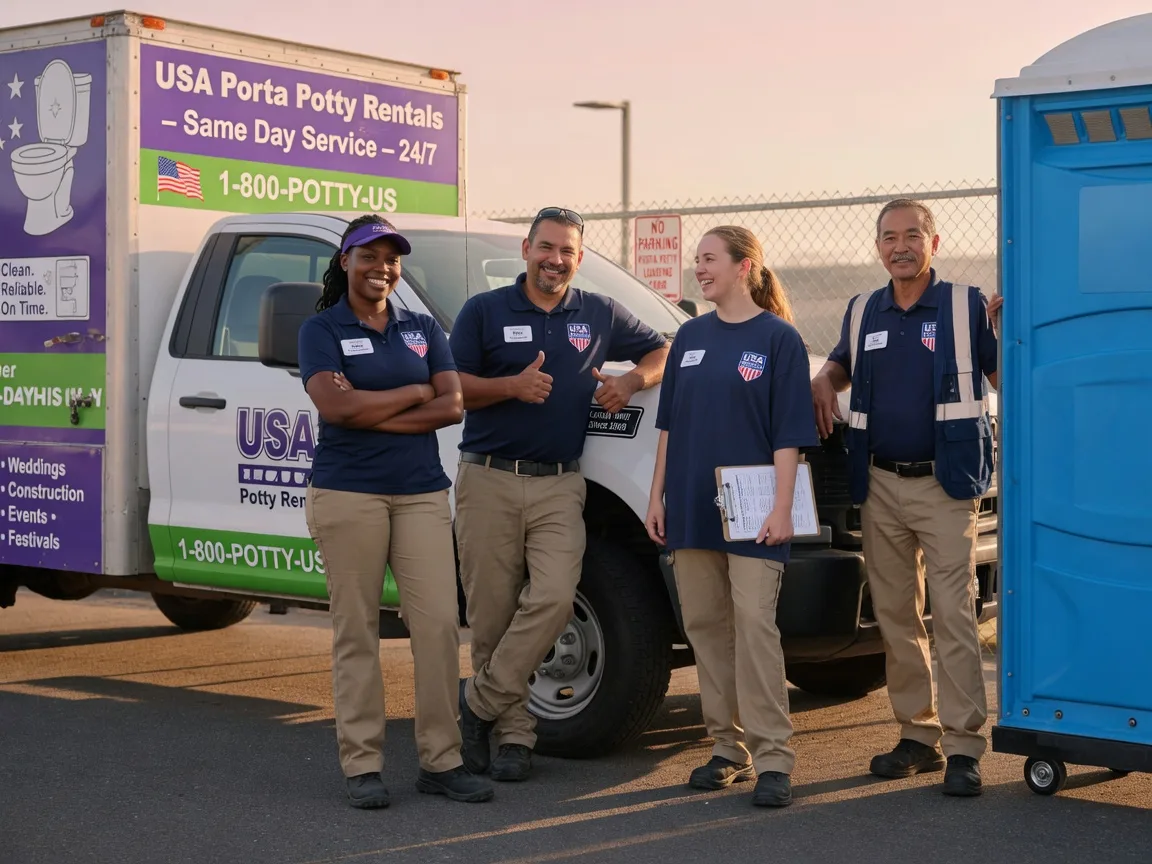 Porta Potty Rental company in Petersburg, OH