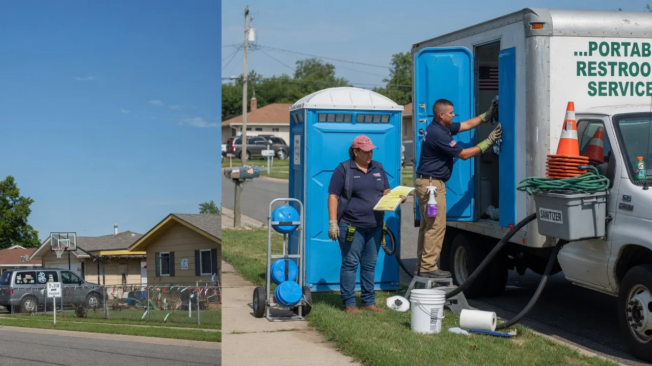 Portable Toilet Rental in Petersburg, OH near me